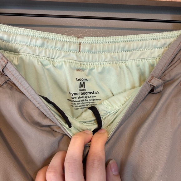 Birddogs Medium Lined Pull On Drawstring Athletic Shorts Gray - Picture 5 of 5